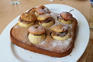 Bratapfelkuchen