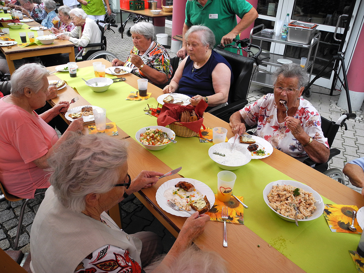 Grillparty in Hainichen