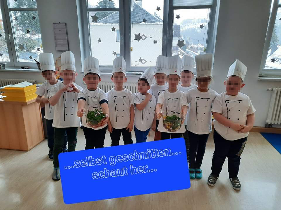 Gruppenbild Kinderkochen